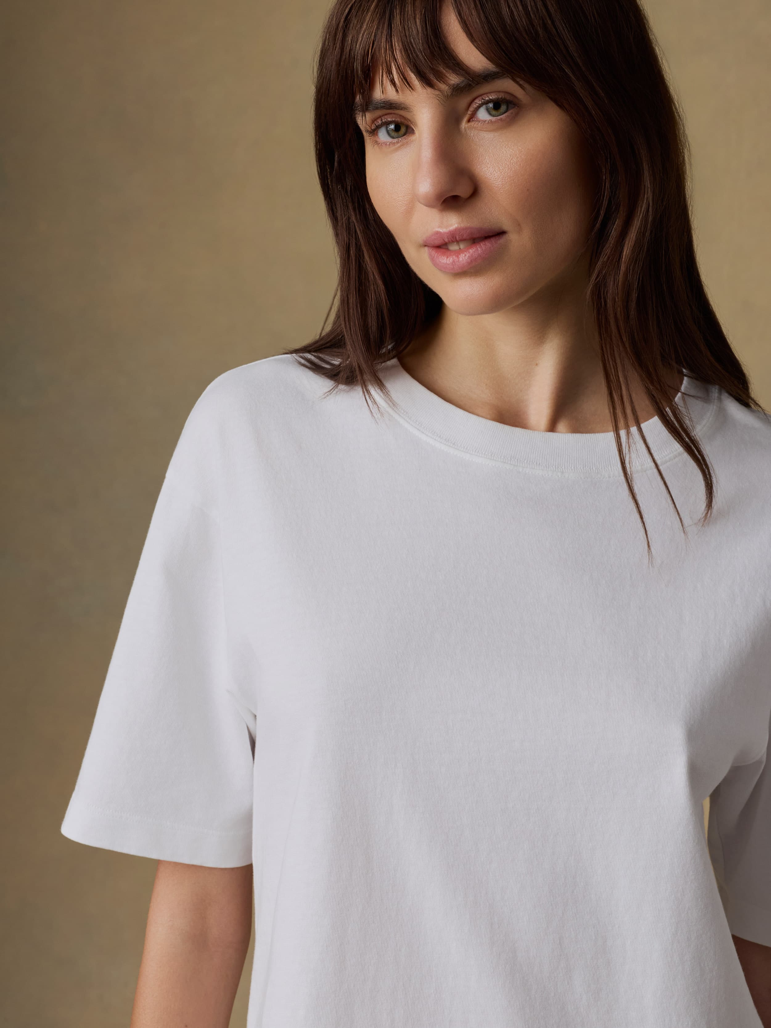 Recycled Cotton Vintage Tee - White | Faherty Brand