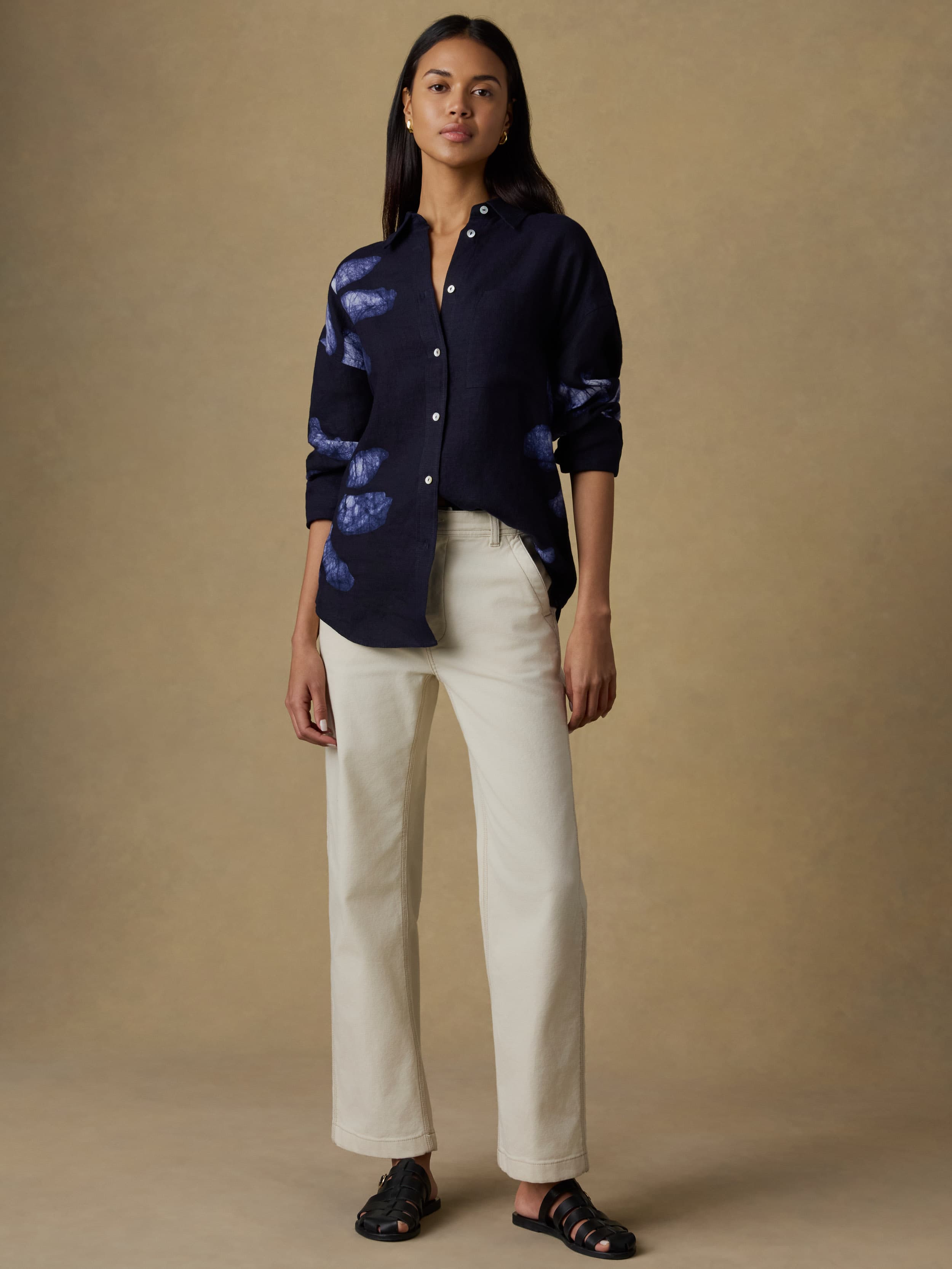batik dress shirt Torchlight Party Batik Shirt