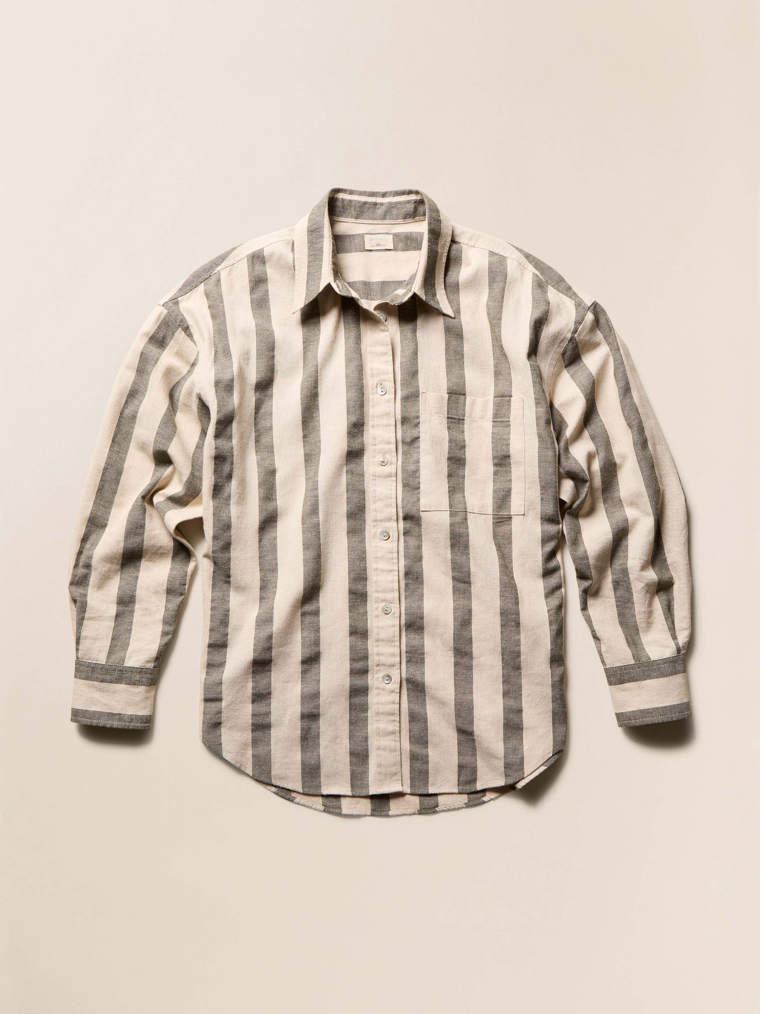 cotton linen dress shirt Lavender Cotton Linen Relaxed Button-Down Shirt 70" / Custom Height (Free)