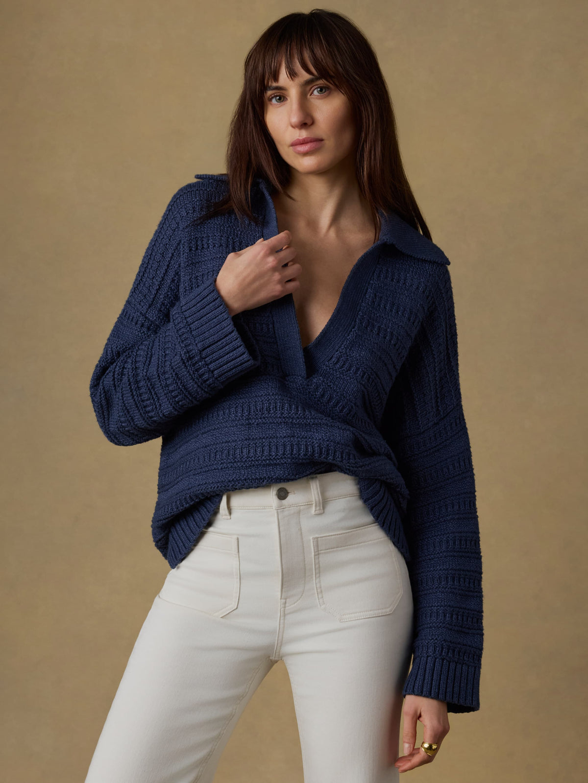 Heirloom Cotton Relaxed Polo Spellbound