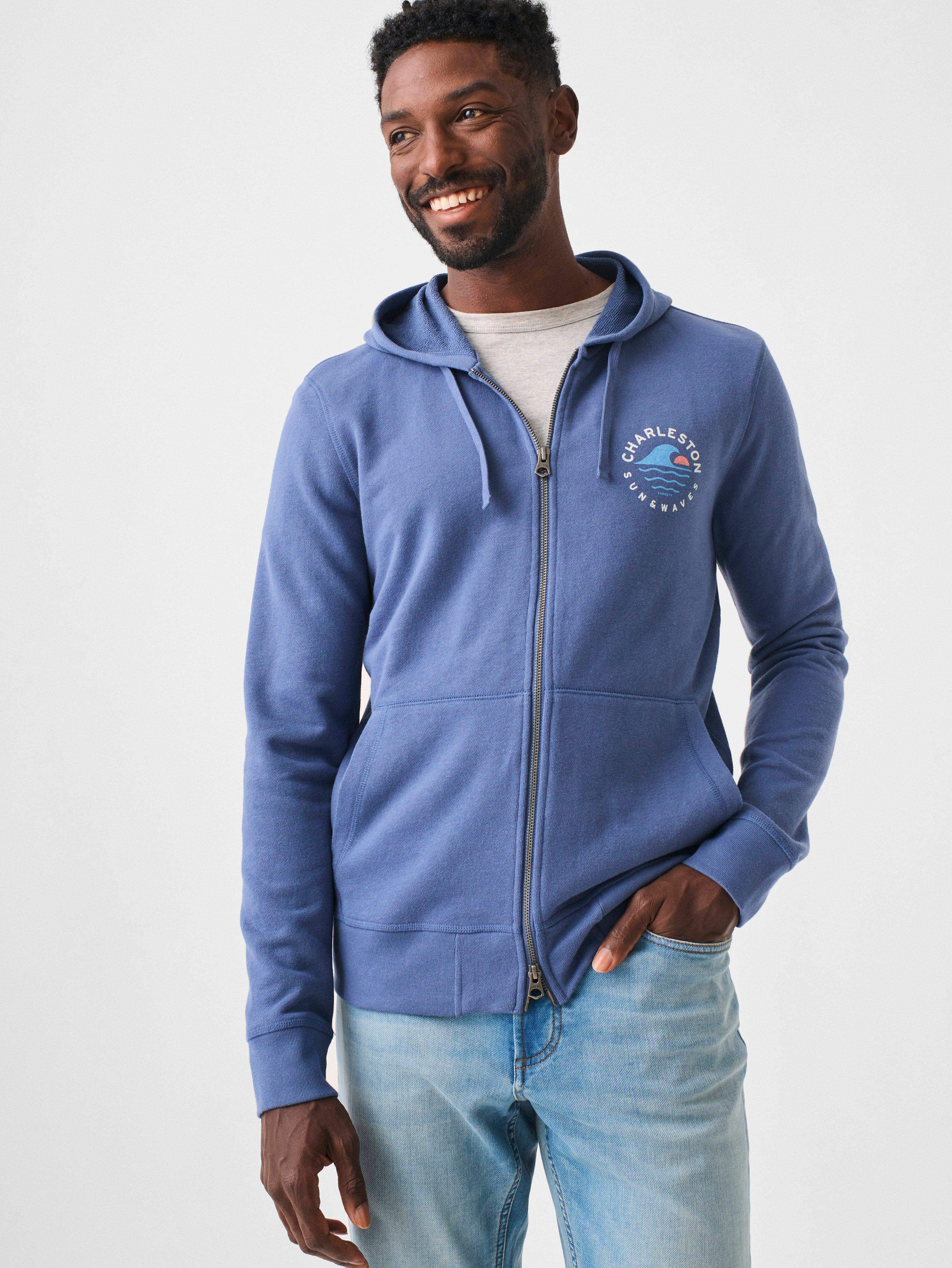 Seaboard Half-zip Sudadera French Terry Con Cuarto De