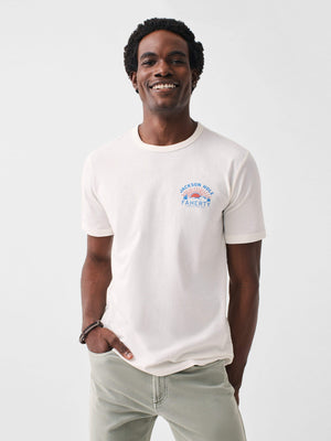 Jackson Hole Short-Sleeve Crew Tshirt - White