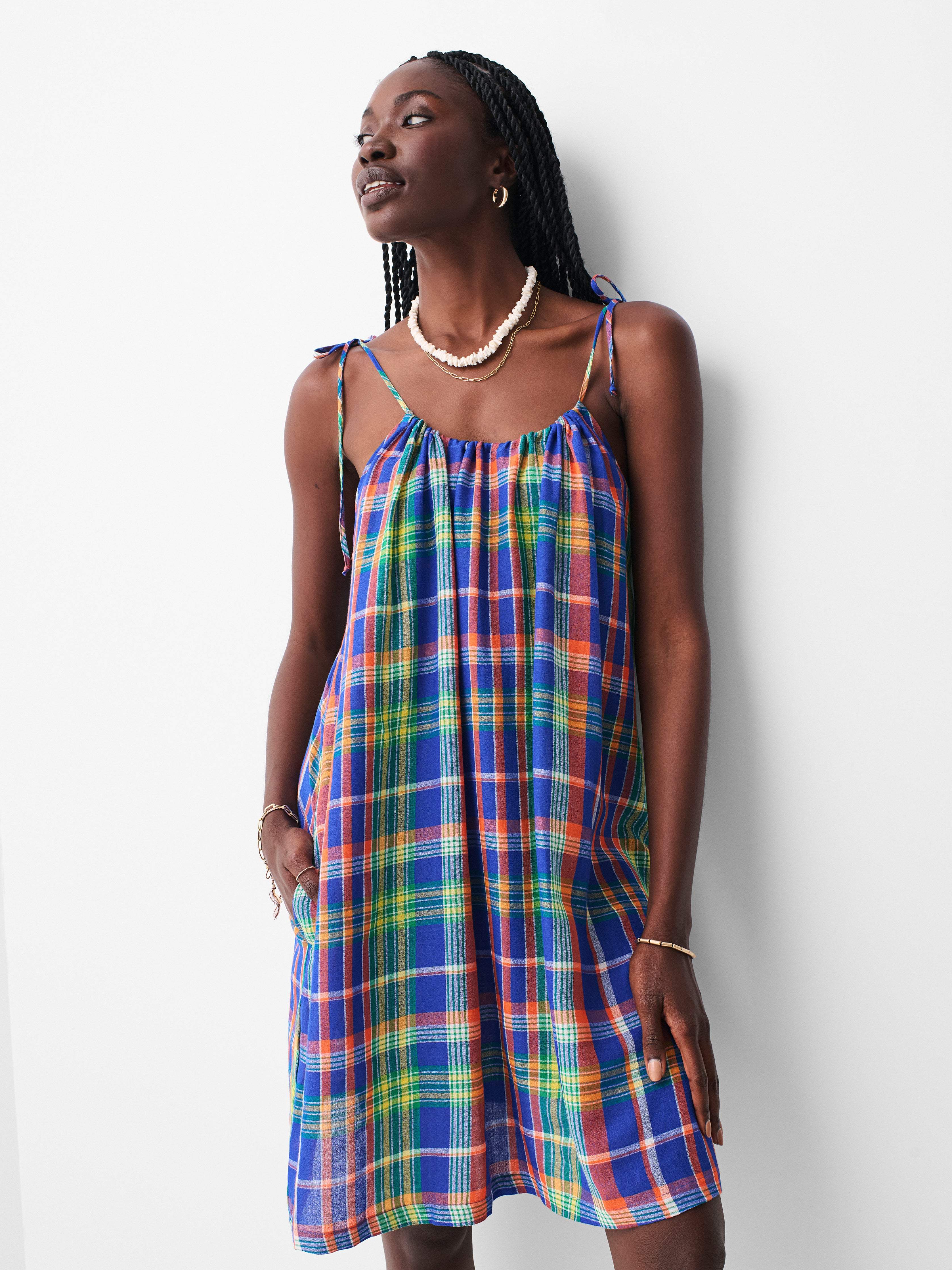 Albertine Cini Cover Up - Madras