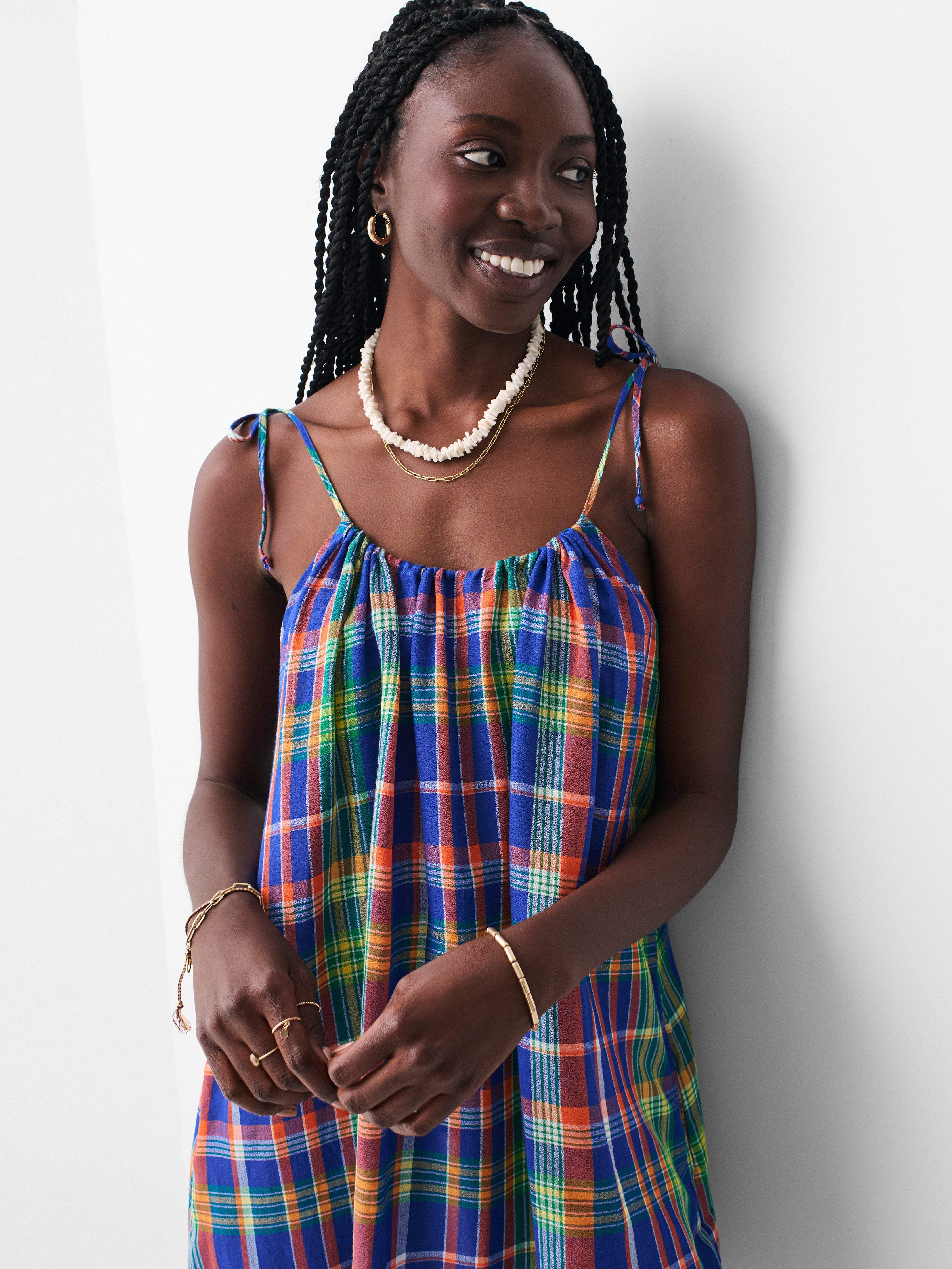 Albertine Cini Cover Up - Madras