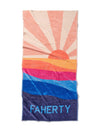 Faherty Beach Towel - Soleil Sunset