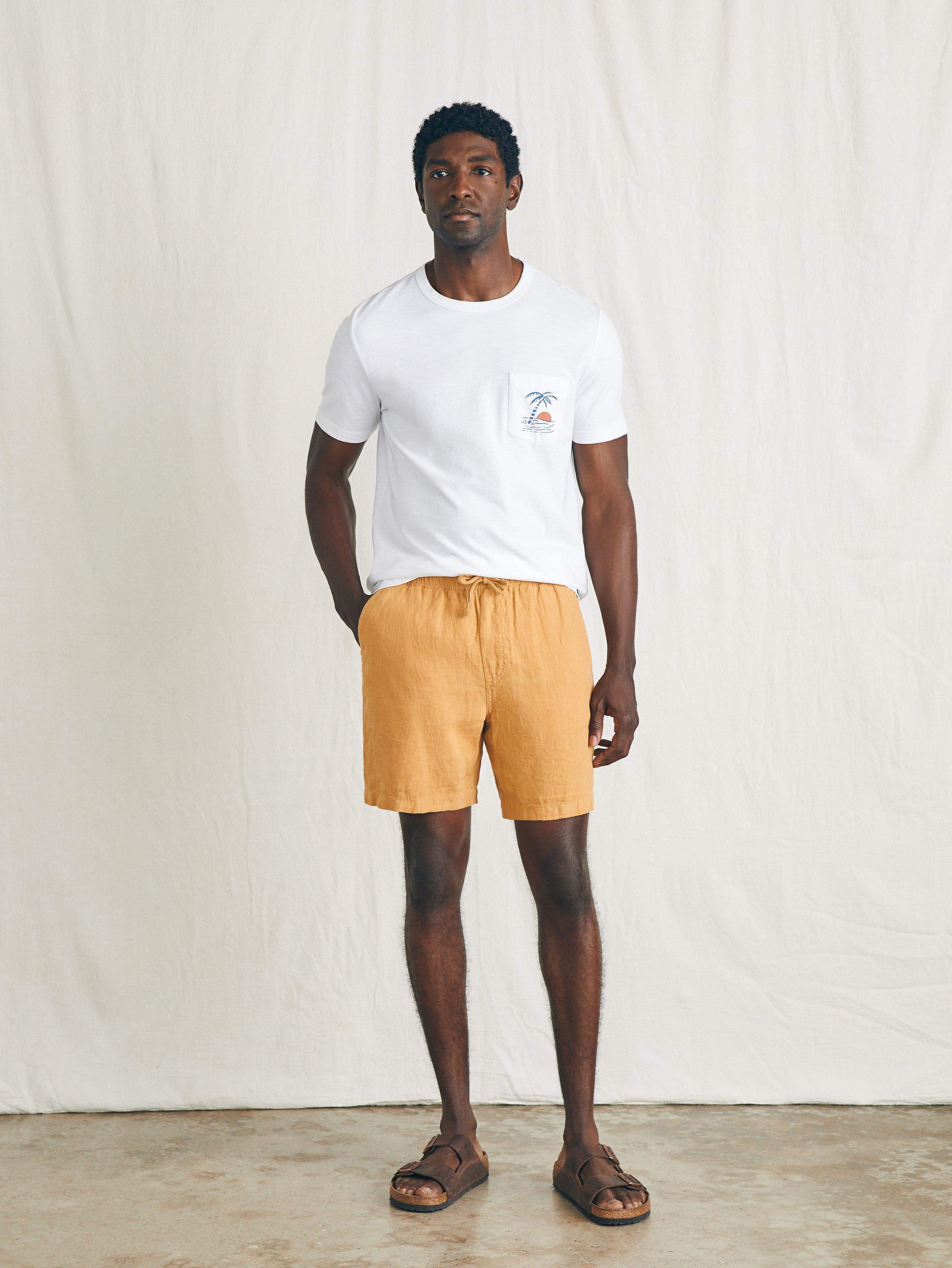 Essential Linen Short (6.5" Inseam