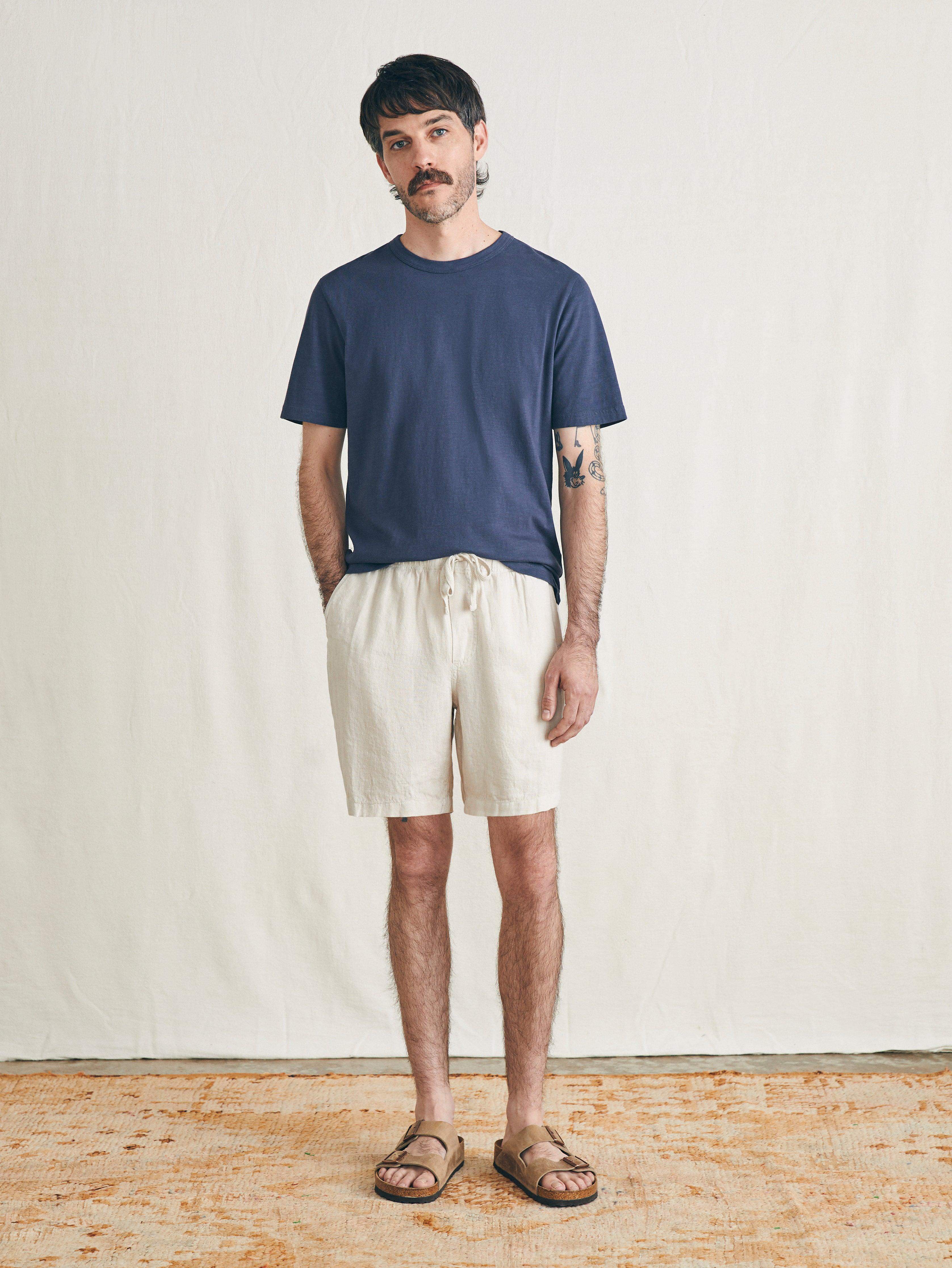 Essential Linen Short (6.5" Inseam) - Weathered Sand