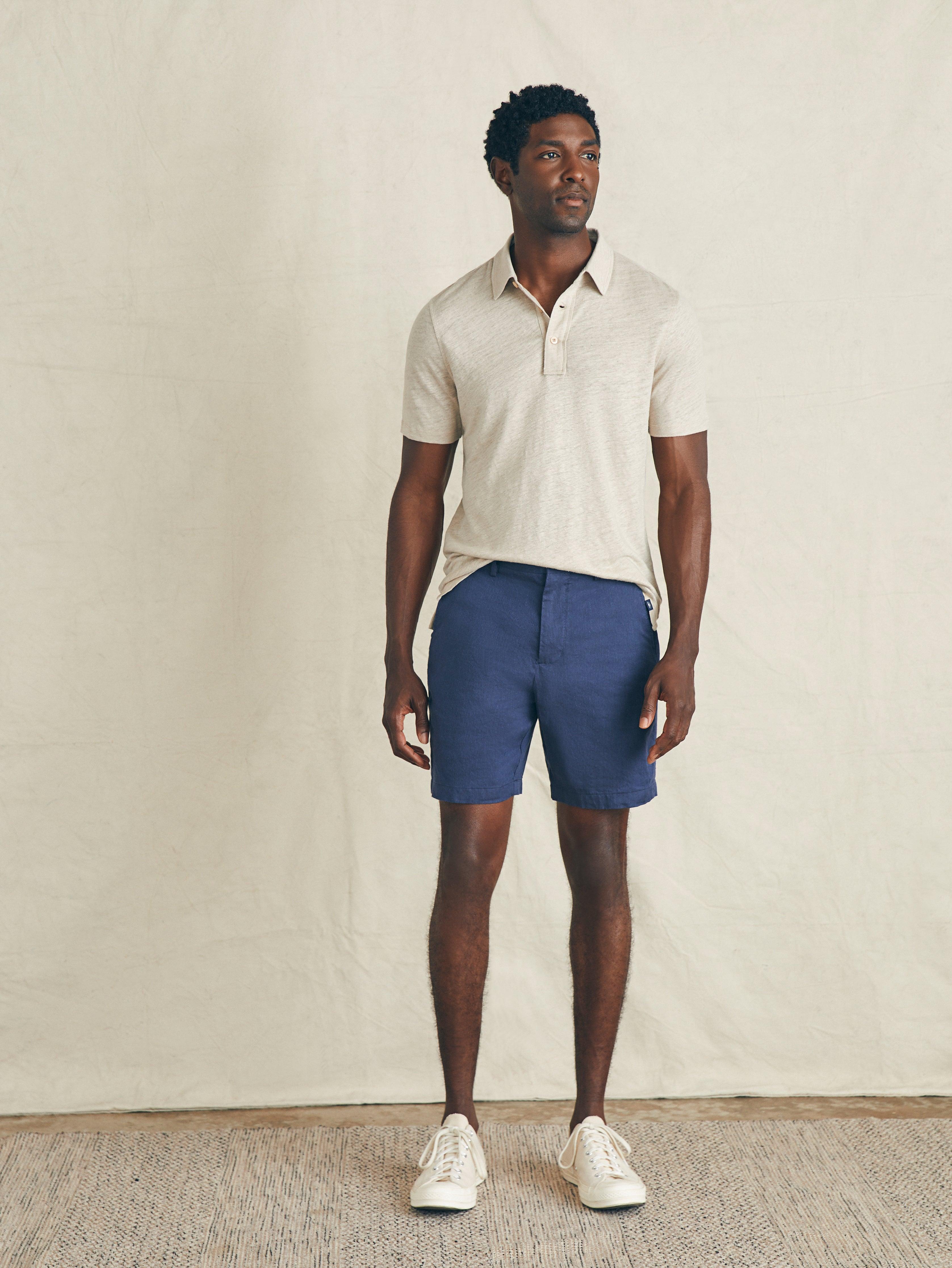 Movement™ Flex Linen Short (7" Inseam