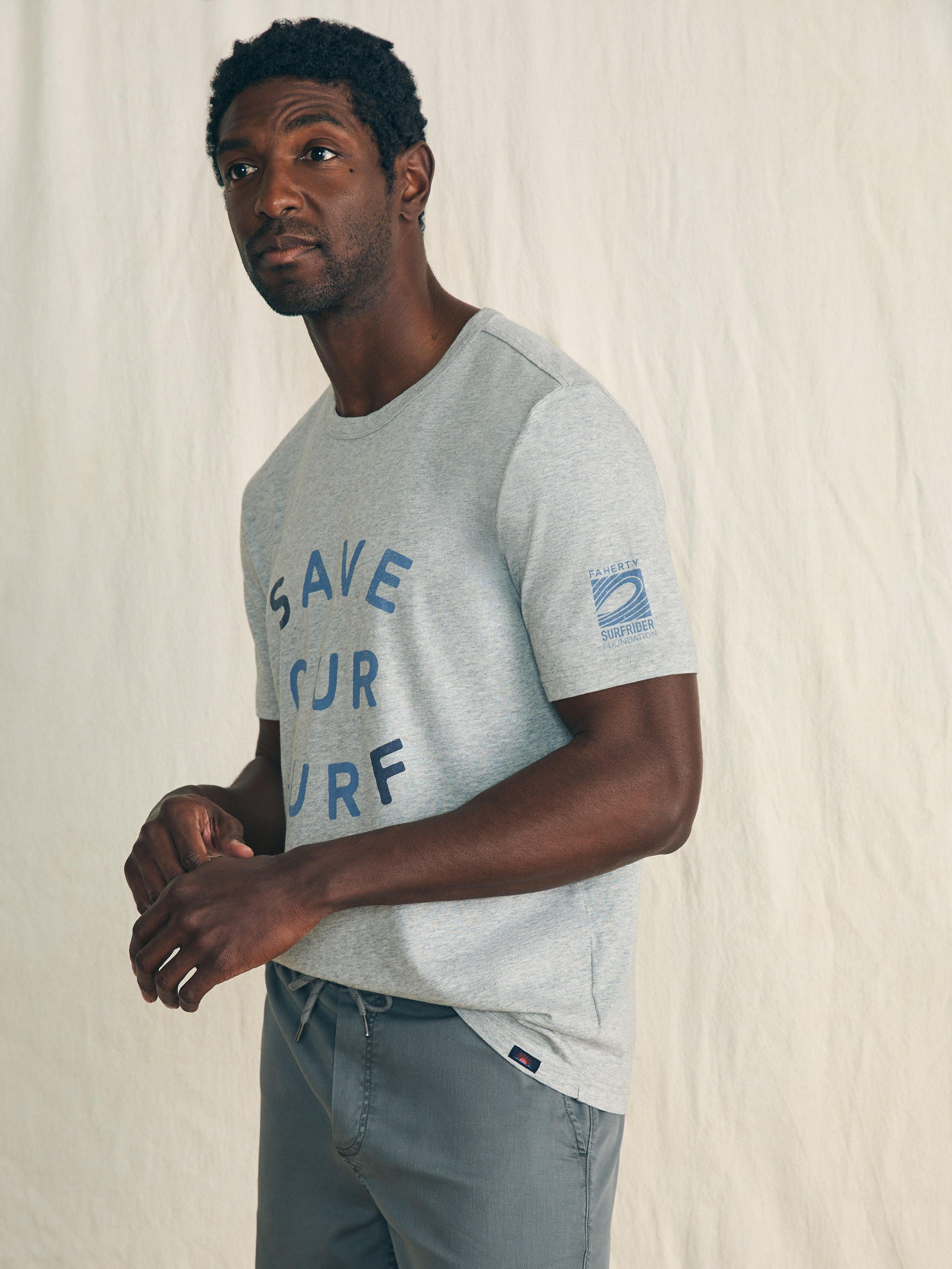 Short-Sleeve Surfrider Sunwashed Tee - Heather Grey