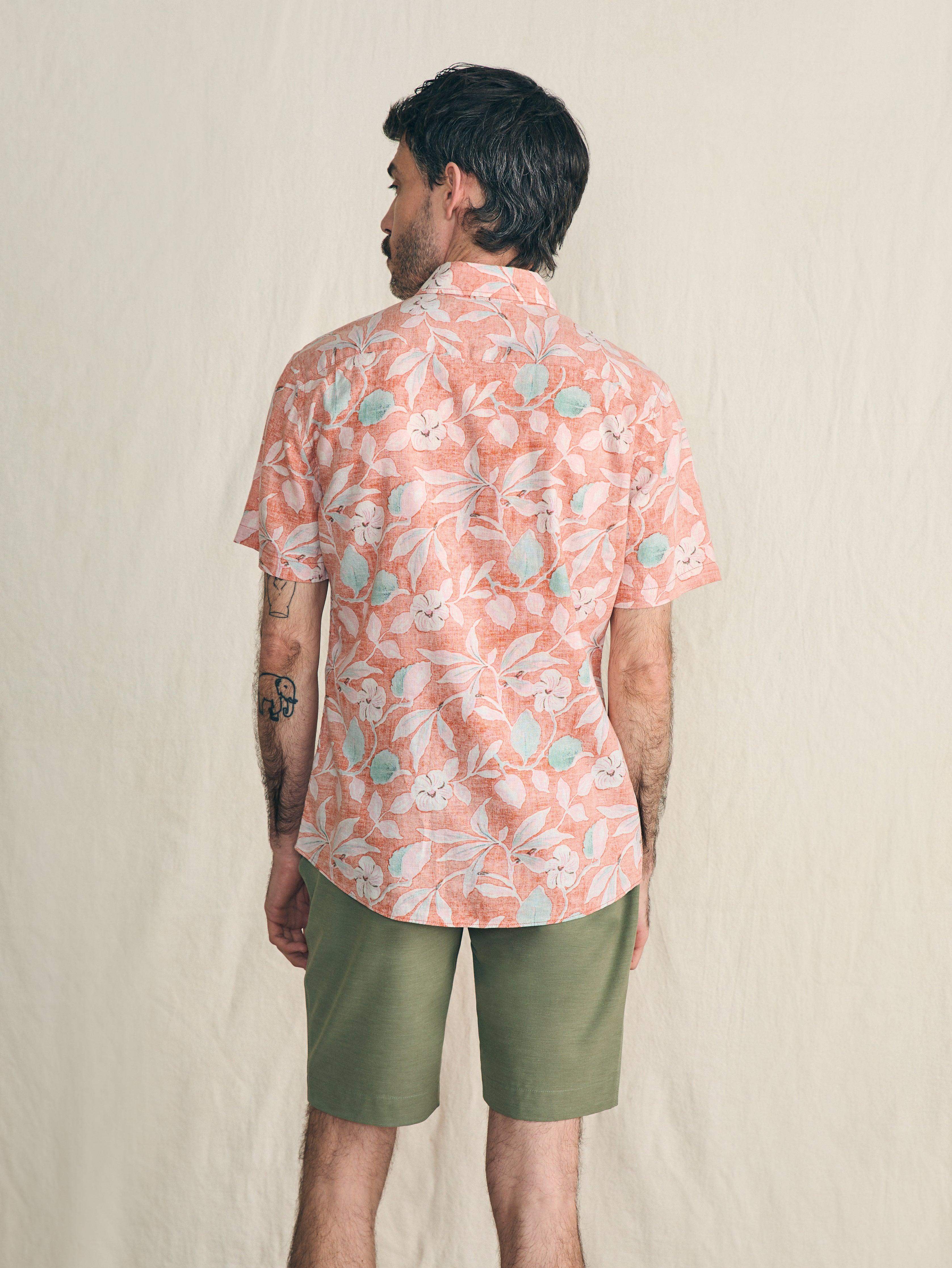 Short-Sleeve Breeze Shirt - Ginger Floral