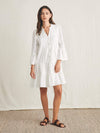 Dune Cotton Gauze Kasey Dress - White