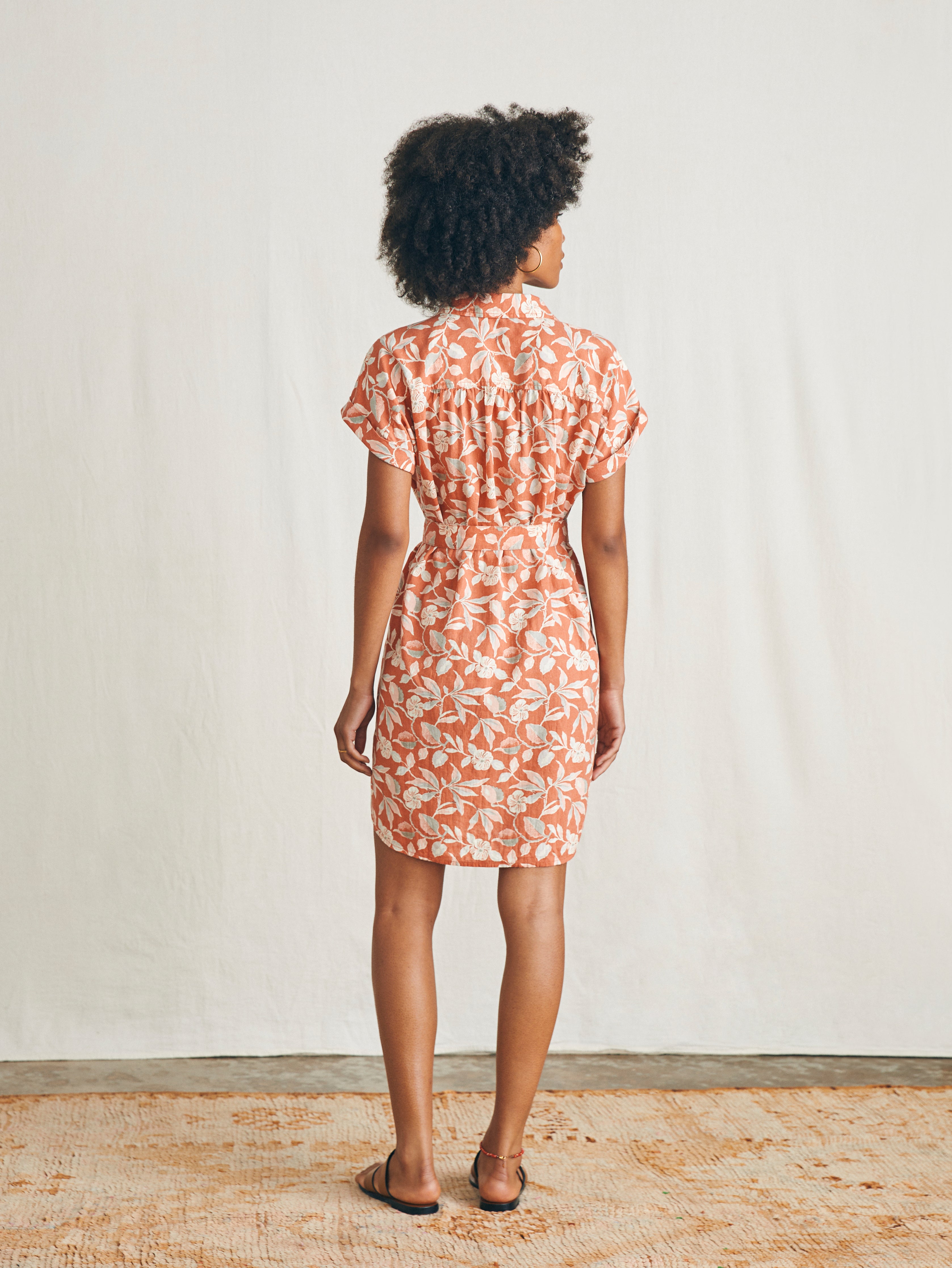 Breeze Shirtdress - Ginger Floral