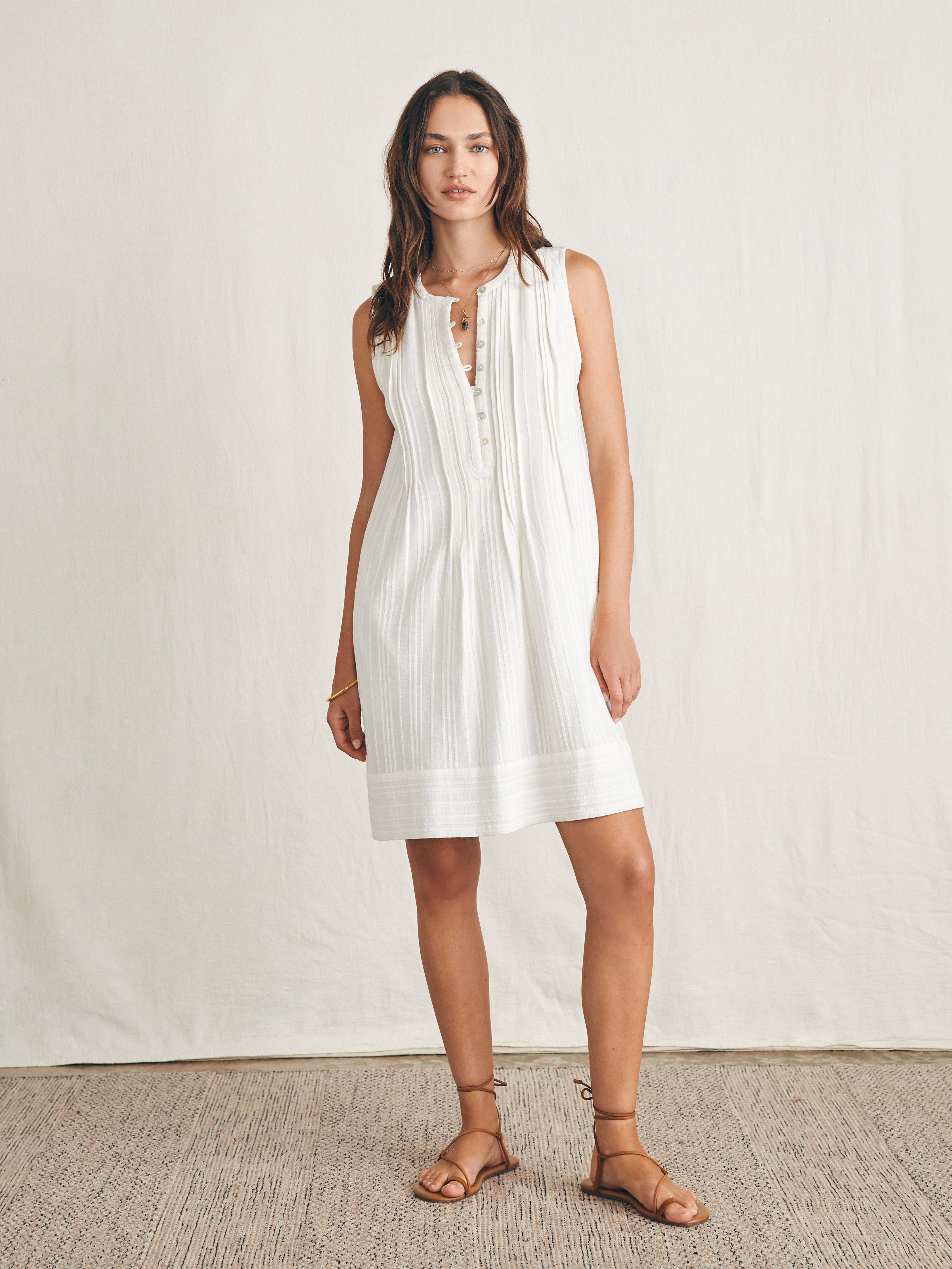 Isha Dress - White