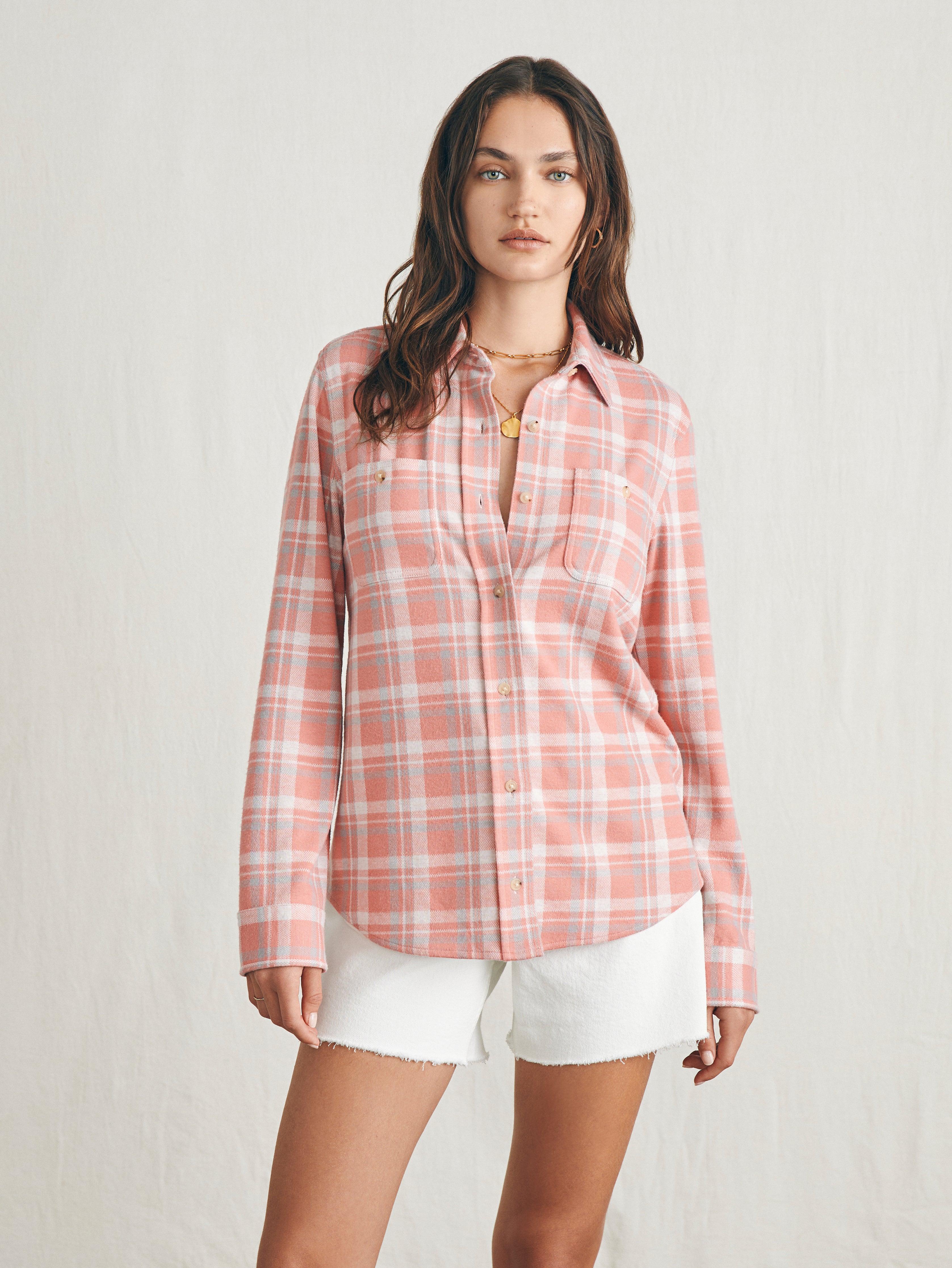 Legend™ Sweater Shirt - Cape Coral Plaid