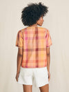 Margate Blouse - Sunset Desert Plaid