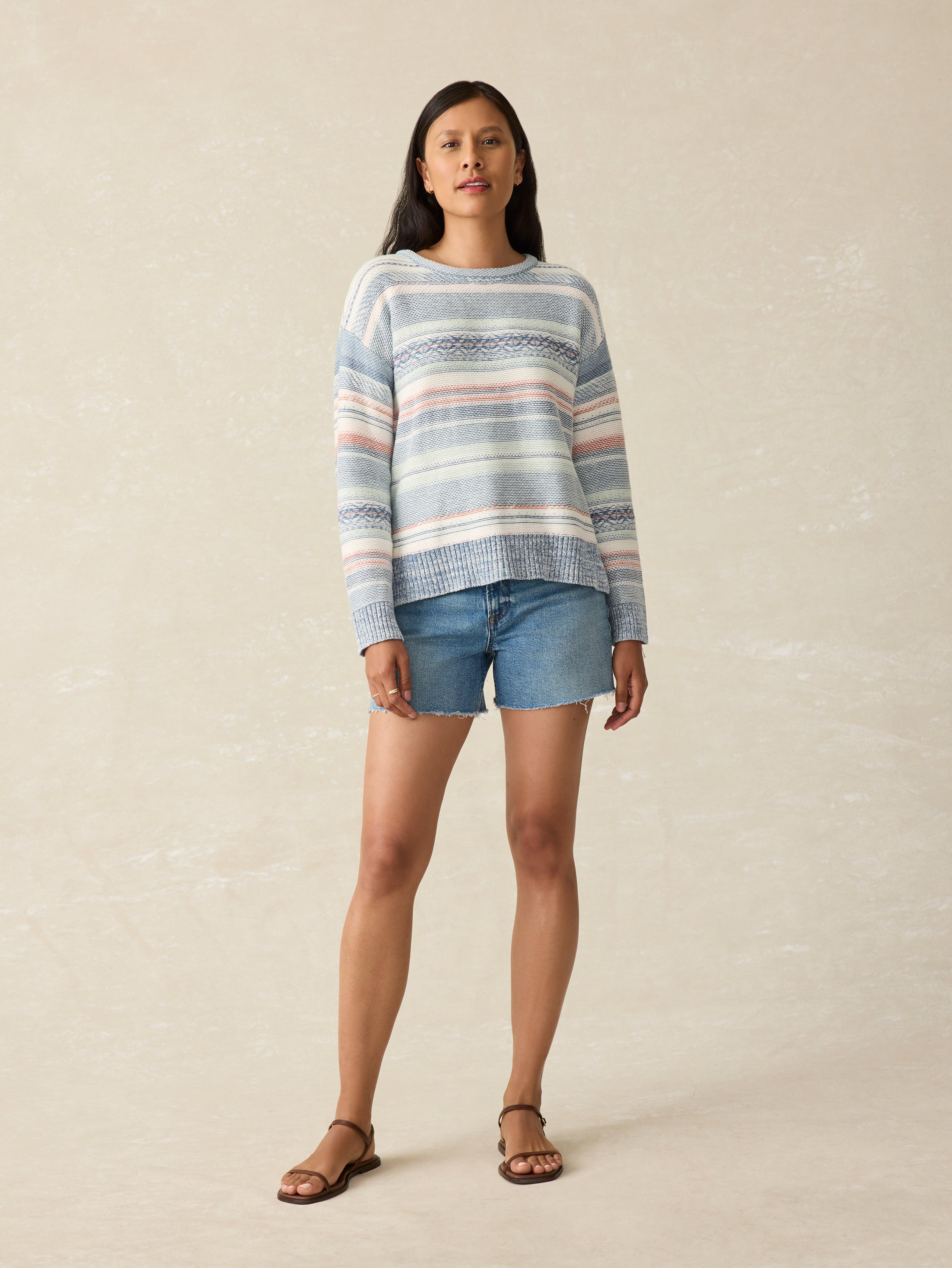 High Tide Sweater - Todos Santos Stripe