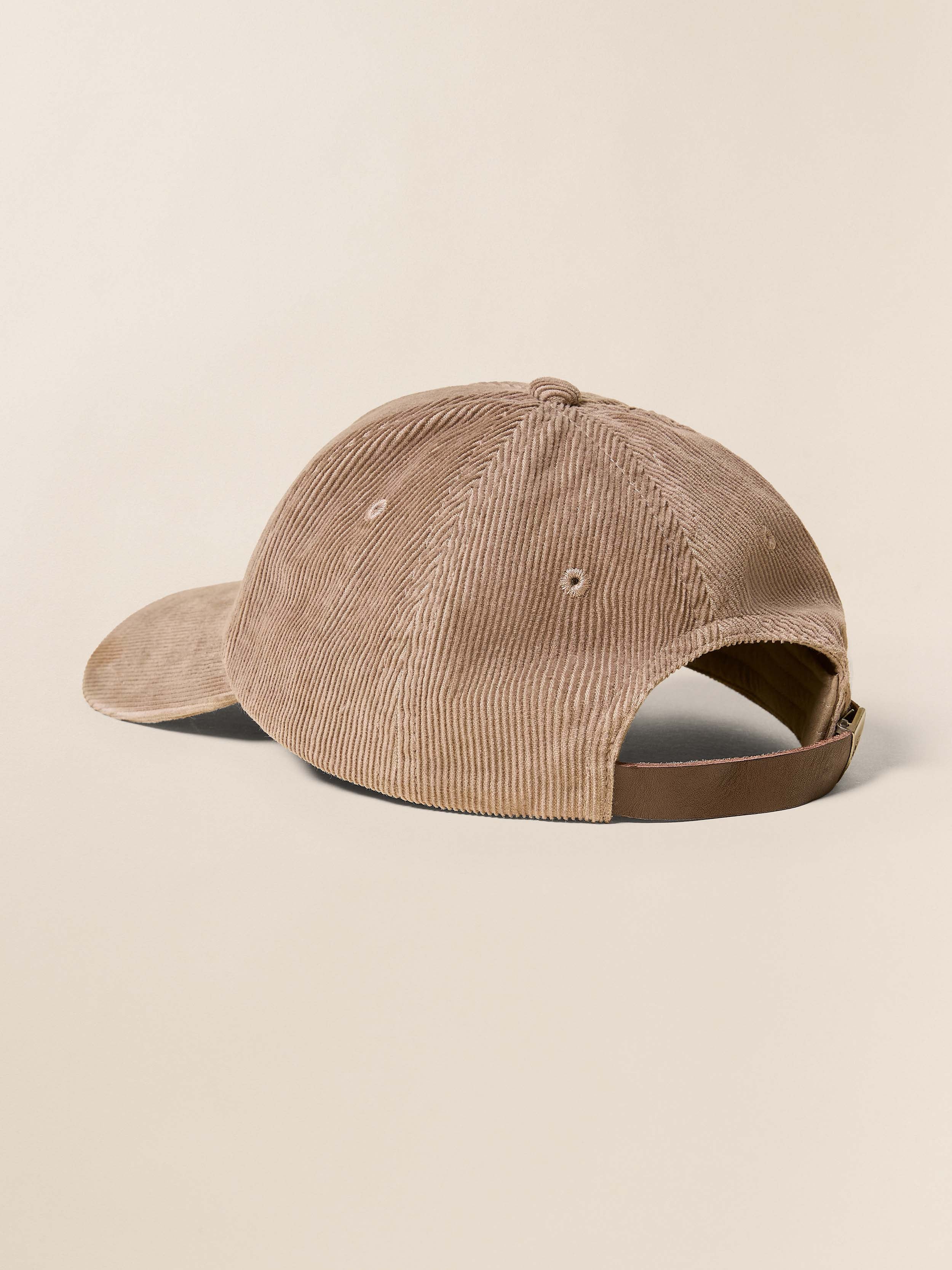 Vintage Cord Baseball Hat - Wood Smoke | Faherty Brand