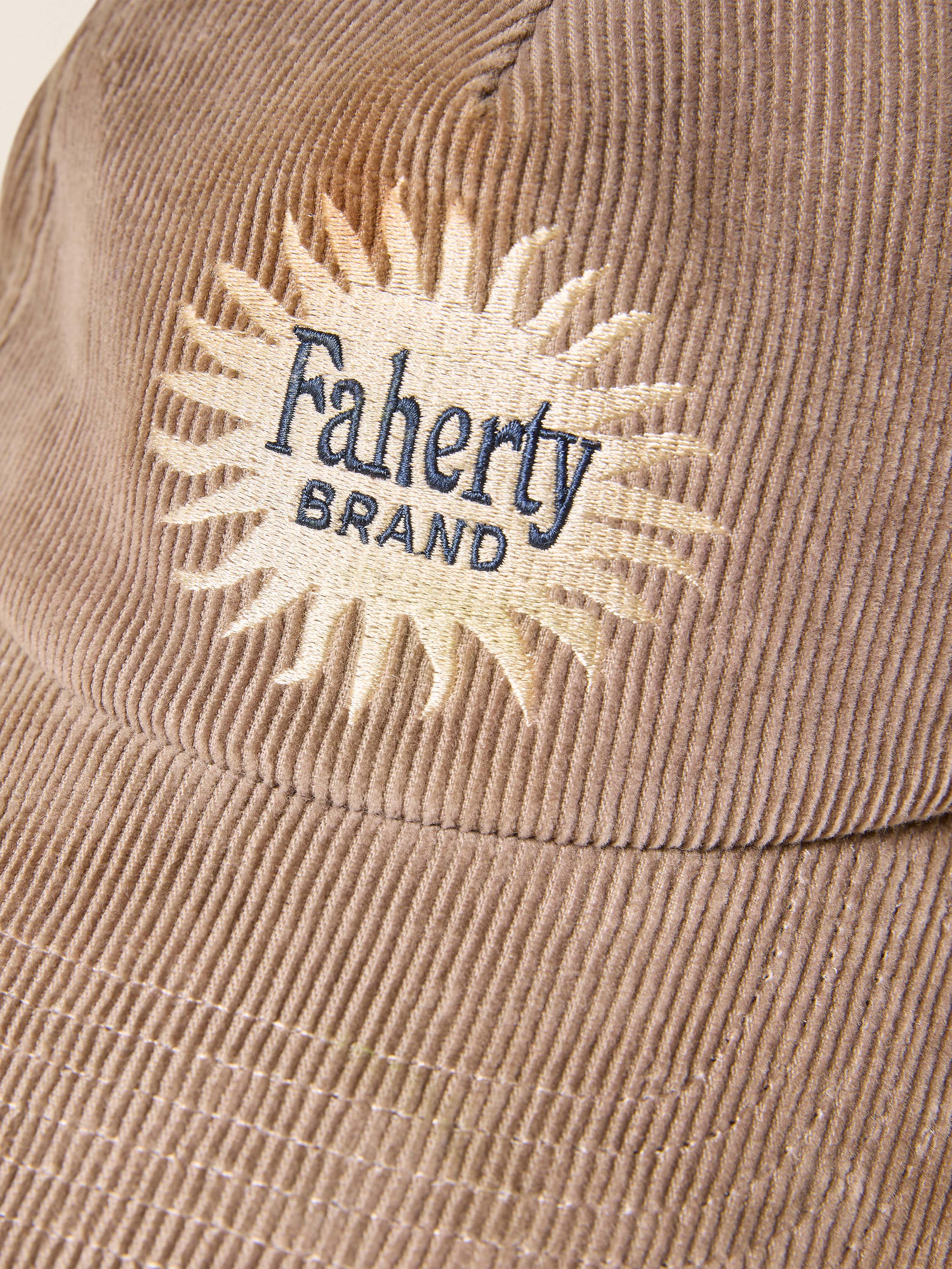 Vintage Cord Baseball Hat - Wood Smoke | Faherty Brand