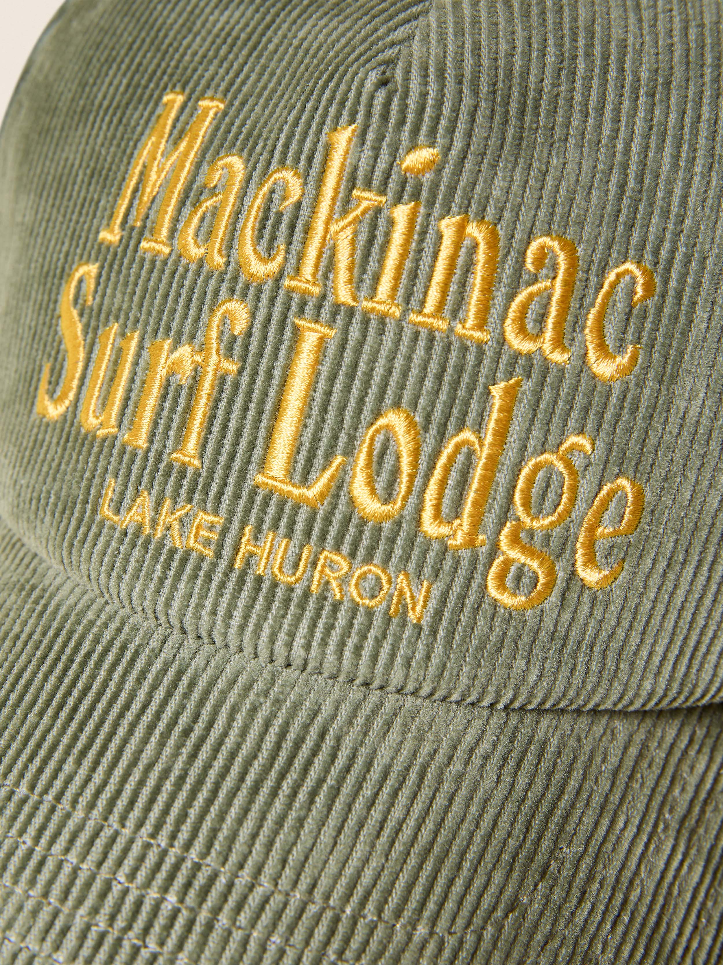 Vintage Cord Baseball Hat - Light Pine