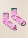 Le Bon Shoppe Girlfriend Sock - Rose Pink