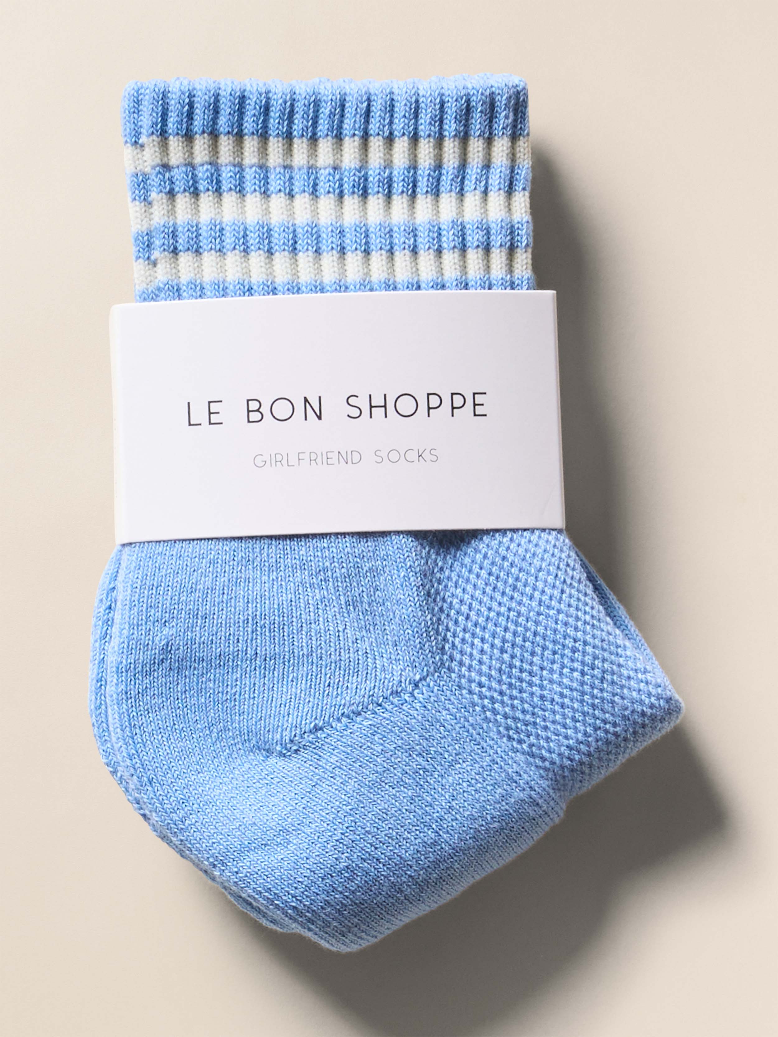 Le Bon Shoppe Girlfriend Sock - Parisian Blue