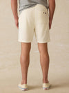 Cabana Towel Terry Sweatshort - Vintage White