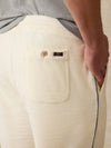 Cabana Towel Terry Sweatshort - Vintage White