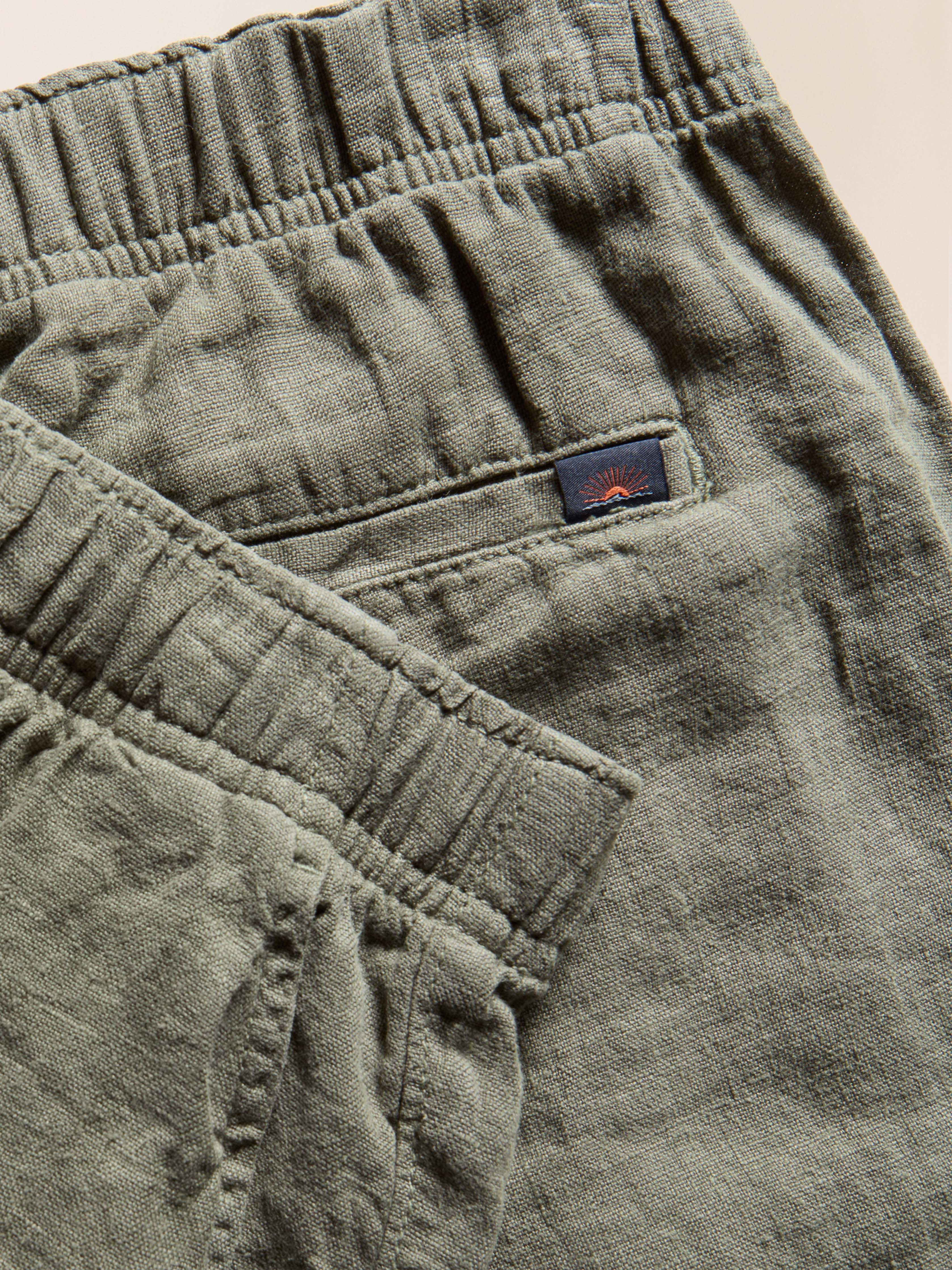 Essential Linen Short (6.5" Inseam) - Spruce