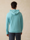Sunwashed Midweight Organic Hoodie - Teal Sea