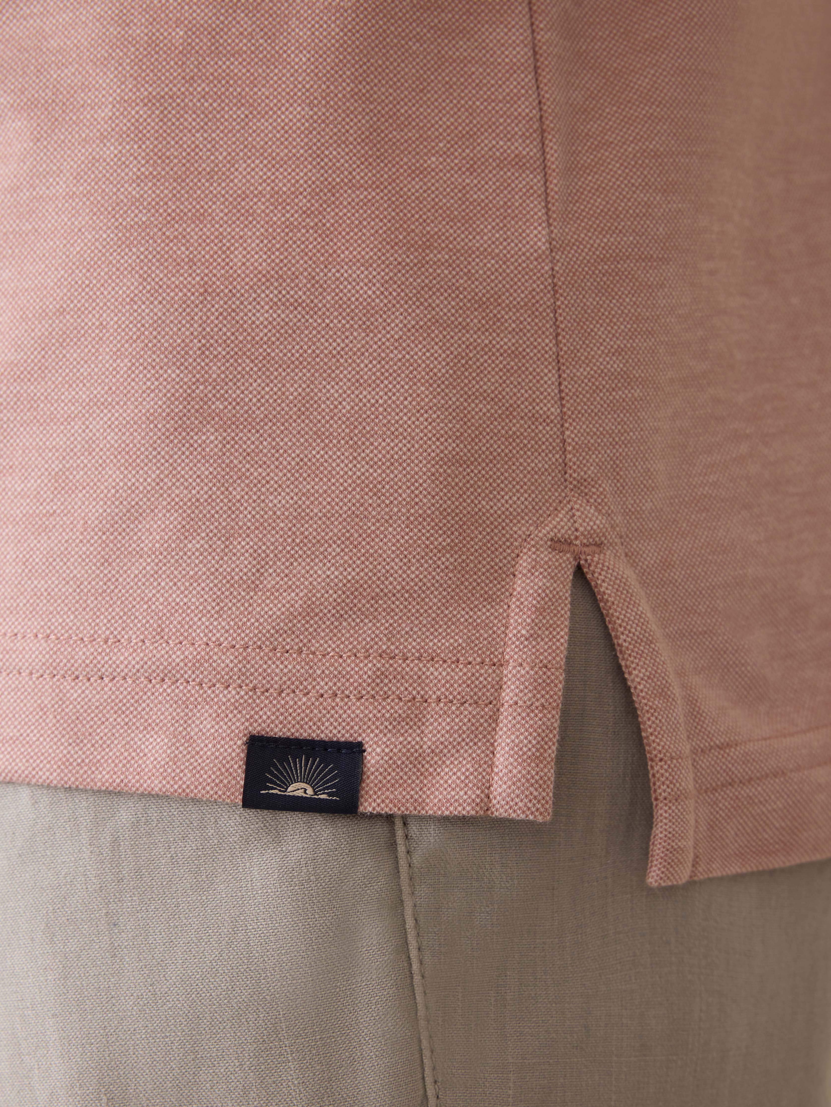 Short-Sleeve Movement™ Pique Polo - Sedona Melange