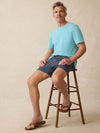 Sunwashed Regenerative Tee - Teal Sea