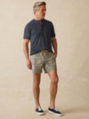 Short-Sleeve Sunwashed Henley - Dune Navy
