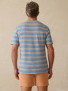 Sunwashed Tee - Coast Coral Stripe