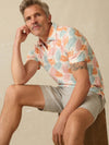 Short-Sleeve Movement™ Pique Polo - Ivory Paradise Palm