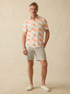 Short-Sleeve Movement™ Pique Polo - Ivory Paradise Palm