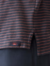 Sunwashed T-Shirt Polo - Sea Fire Stripe