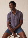 Sunwashed T-Shirt Polo - Sea Fire Stripe