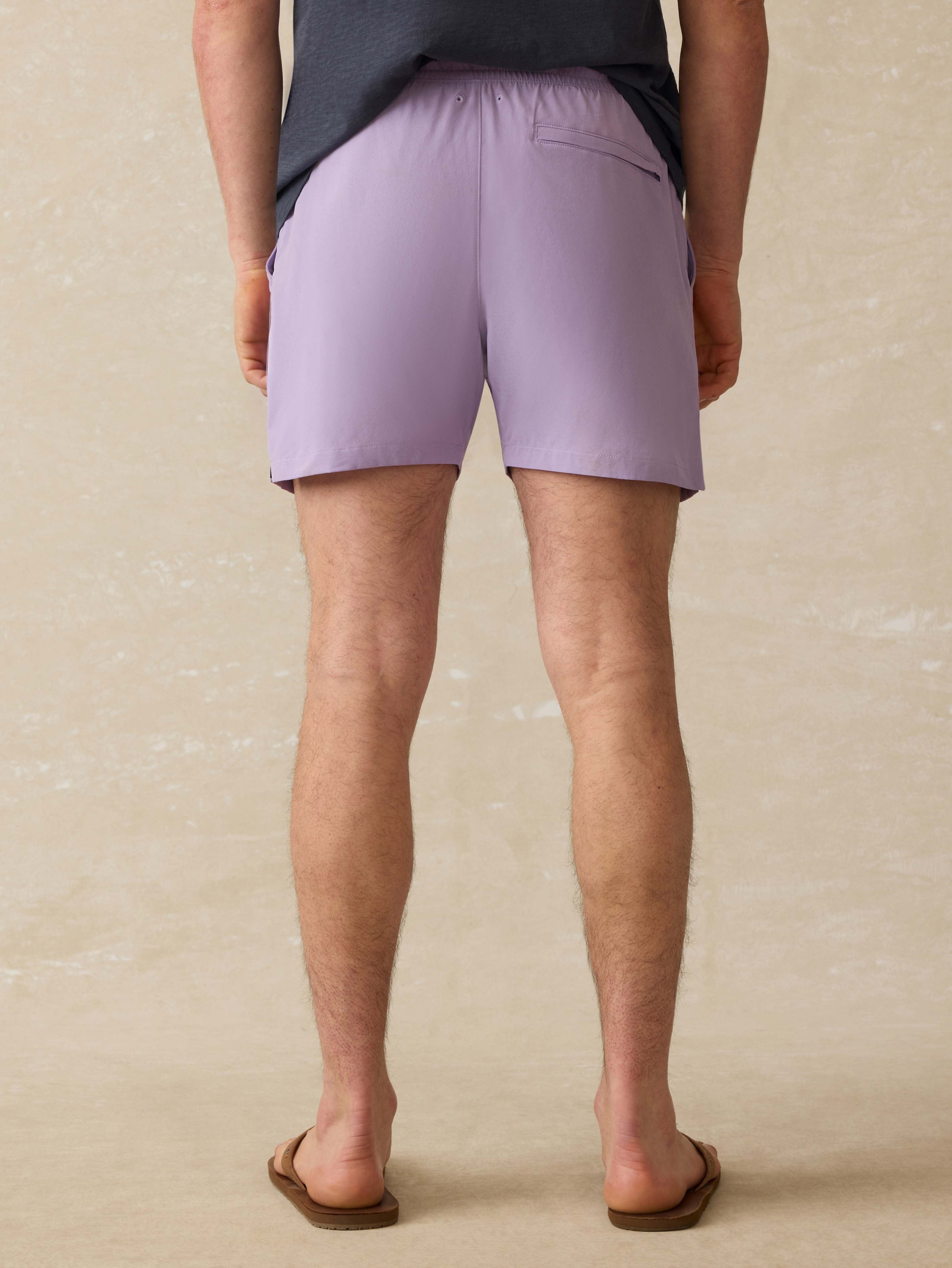 Shorelite Trunk (5") - Seaside Iris | Faherty Brand