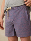 Biarritz Boardshort - Dusk Rose Medallion