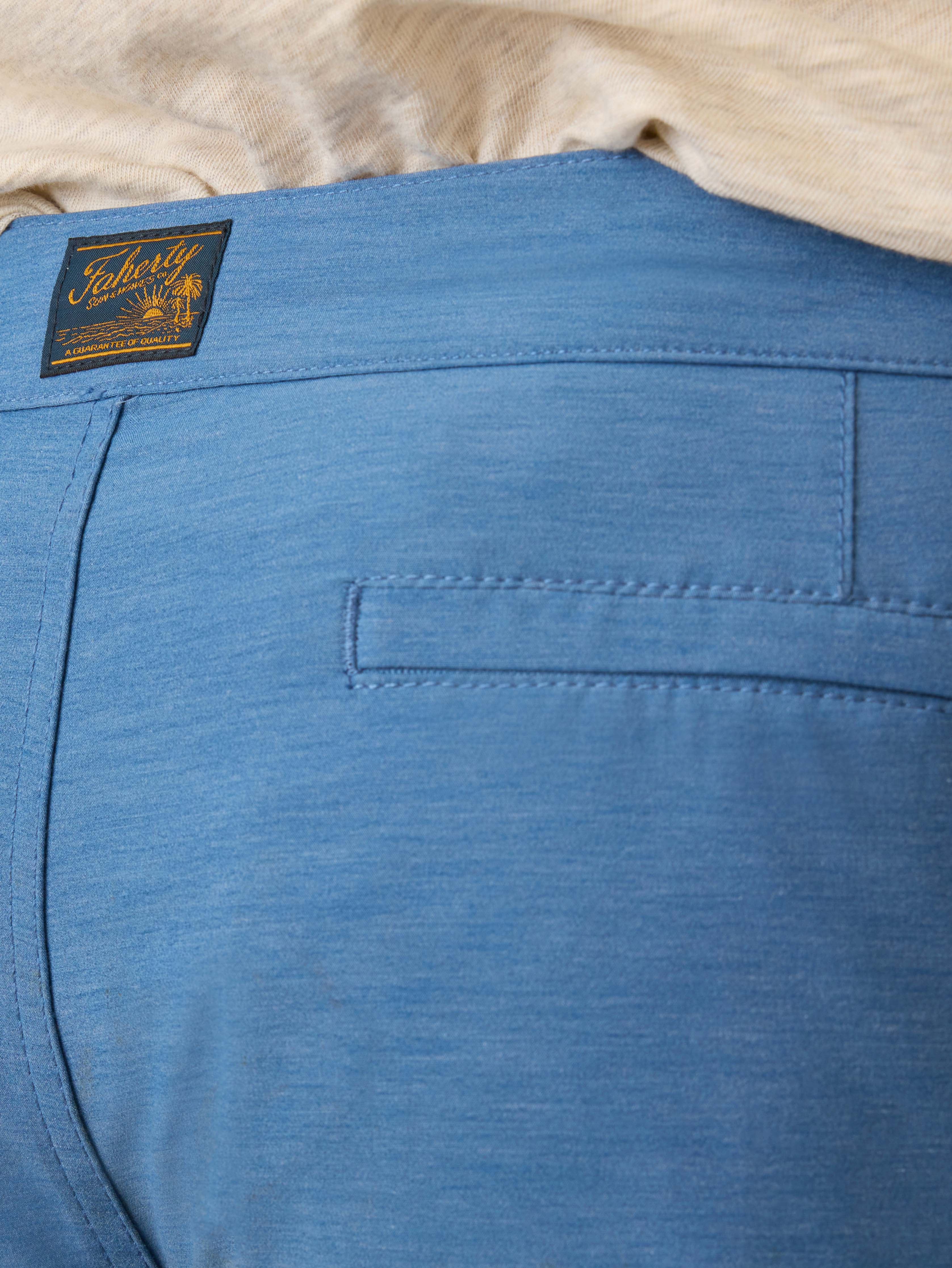 Biarritz Boardshort - Blue Horizon Stripe