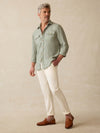 Irish Linen Safari Shirt - Sage Creek
