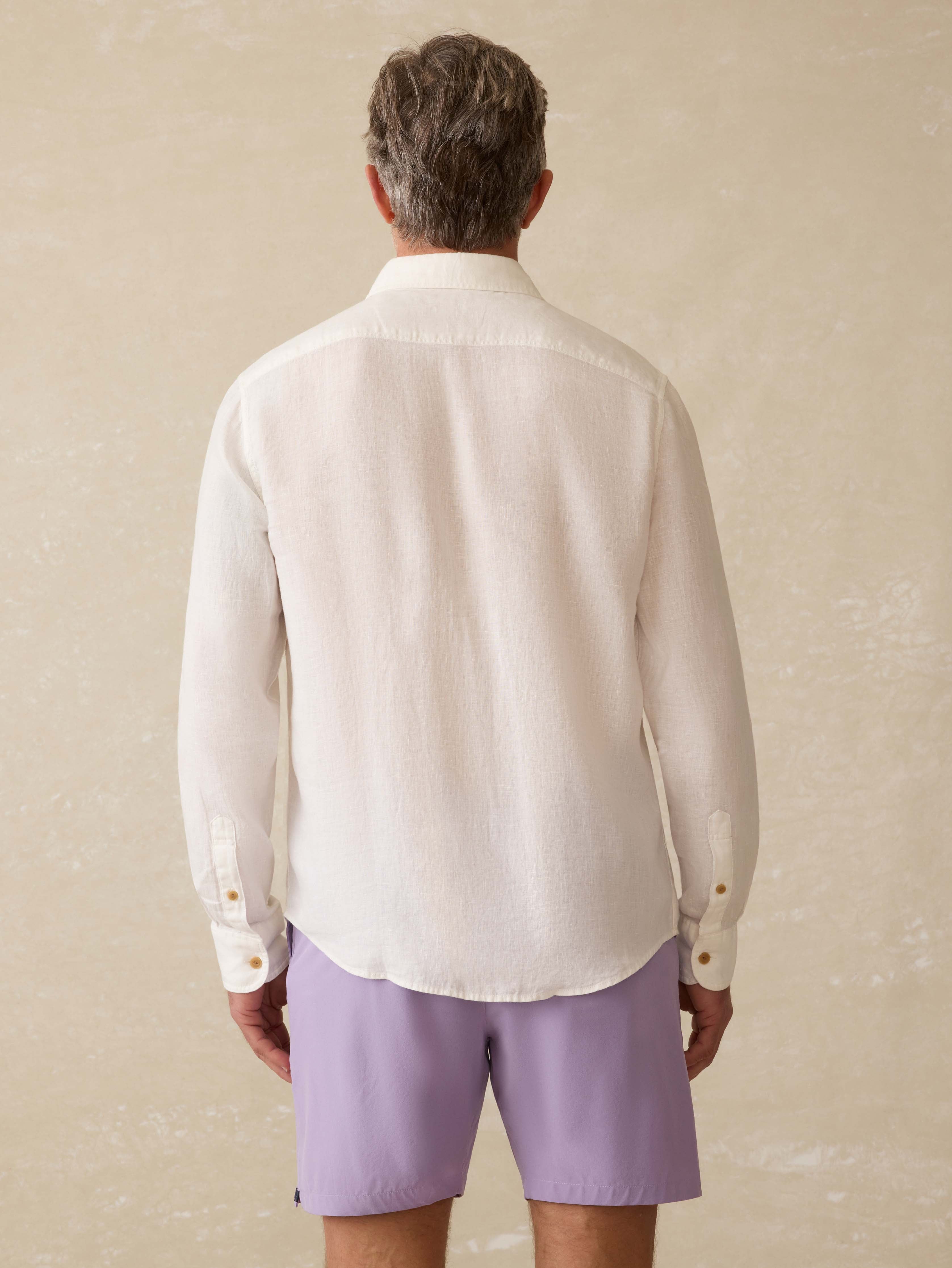 Irish Linen Safari Shirt
