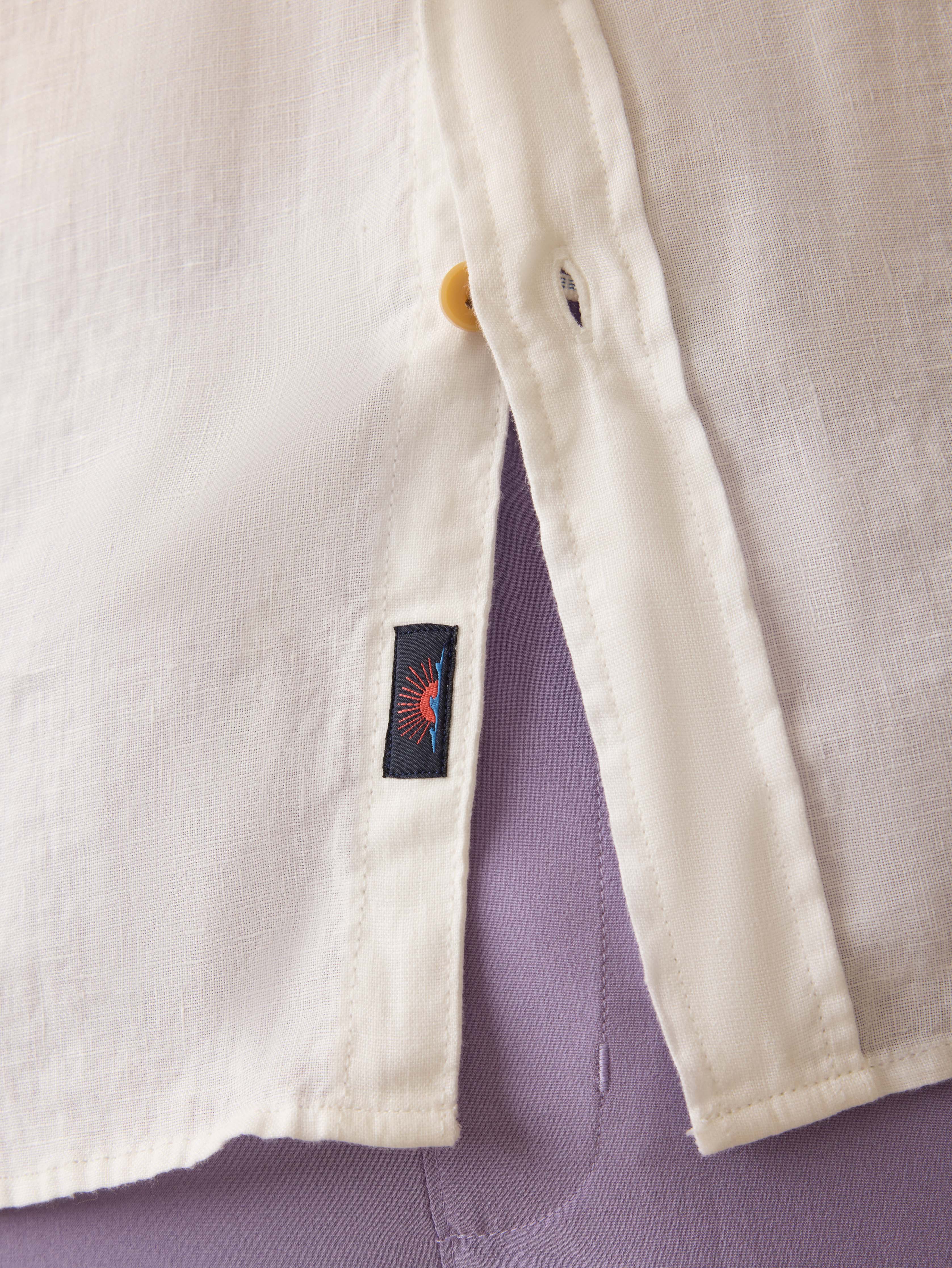 Irish Linen Safari Shirt