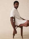 Short-Sleeve Palma Linen Shirt - Natural