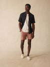 Short Sleeve Laguna Linen Shirt - Ridge Black