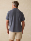 Short-Sleeve Cabana Towel Terry Shirt - Eastern Storm