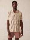 Short-Sleeve Sweater Shirt - Summit Creek Stripe