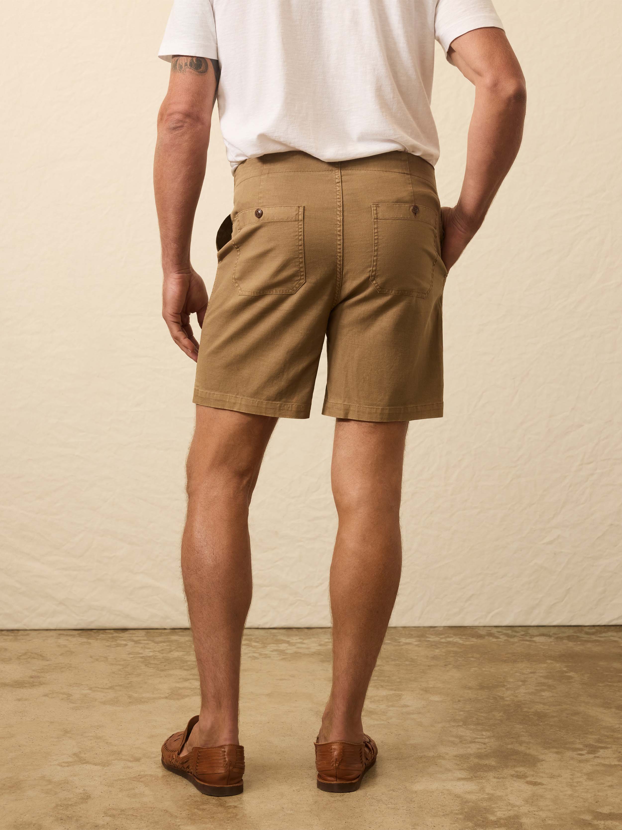 Dune Utility Short - Wood Bark