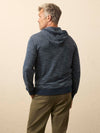 Sunwashed Slub Hoodie - Navy Stream Stripe