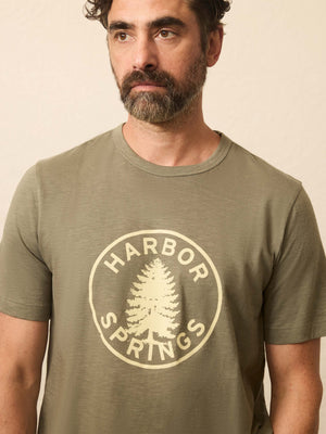 Sunwashed Graphic Tee - Light Pine